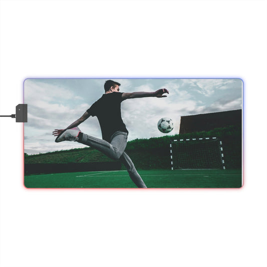 LED Football Gaming Mouse Pad (1)